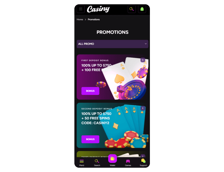Experience the Thrill of Gaming at Casiny Casino 32